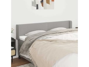 Tete de lit A poser largeur 183 cm <strong></strong> <strong></strong> argenté
