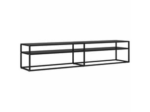Meuble tv coloris noir 200 cm <strong></strong>  <strong></strong>