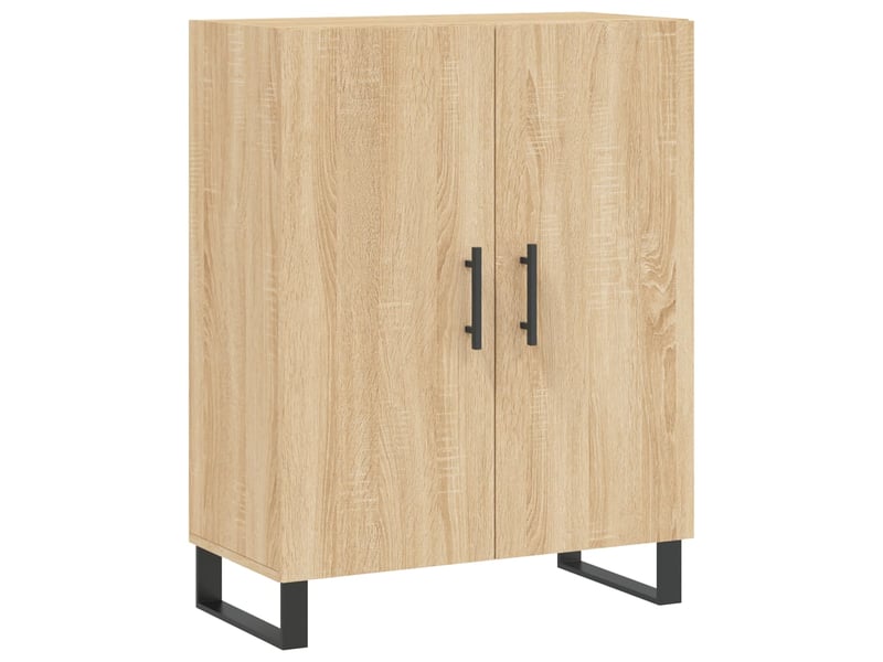  Buffet - bahut - meuble de rangement chêne sonoma 69,5x34x90 cm bois d'ingénierie  - Conforama A