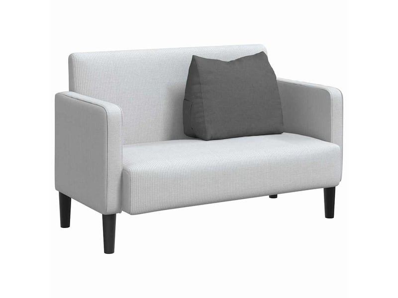  Coussin de dos, coussin de dossier gris foncé 60 x 20 x 50 cm tissu cf54725  - Conforama C