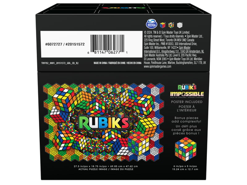  Puzzle 604 pieces rubik's impossible 6072727 - Conforama E