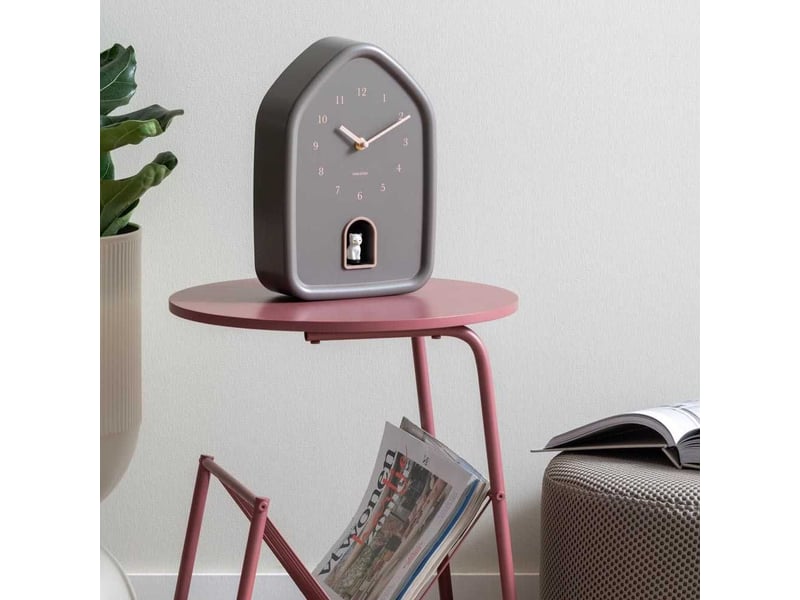  Horloge murale modern kitty marron  - Conforama B