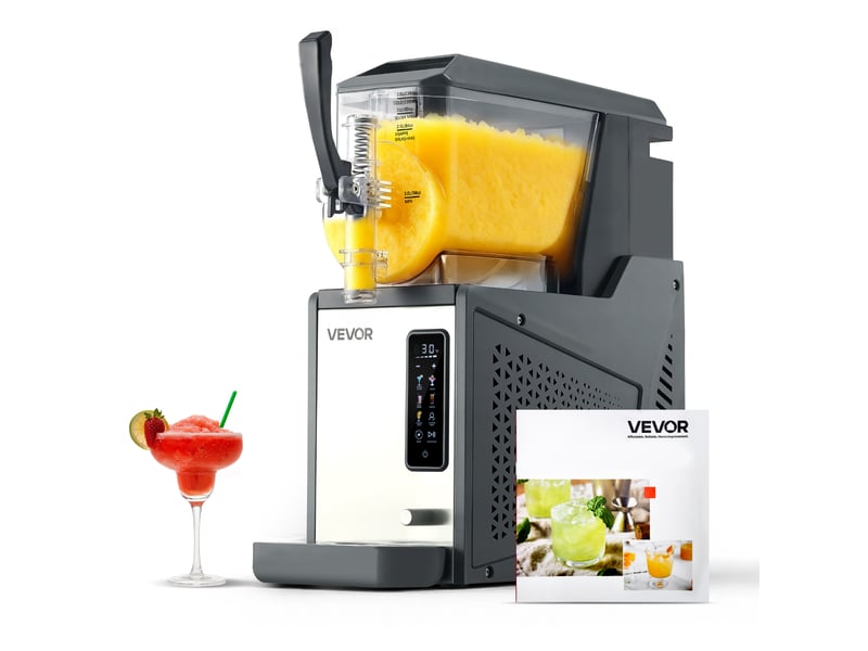  Vevor machine à granité distributeur de boissons glacées 4 l un seul réservoir  - Conforama A