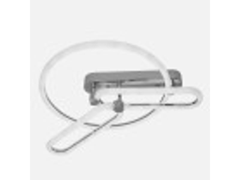  Fabrilamp adhara, plafonnier, moderne, led, 78 w, 10530 lm, 3000-4000-6500 k, chromé, 8 x 53 x 43 cm 171985820 - Conforama B