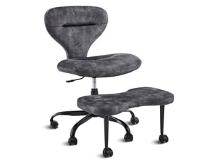 Chaise de bureau <strong>WISHDOR</strong> <strong></strong> avec assise réglable en hauteur
