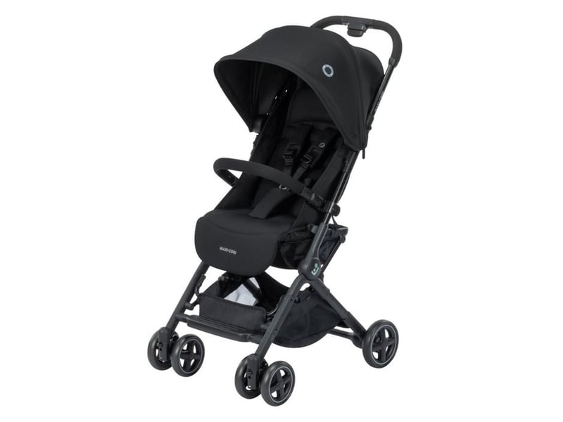  Poussette châssis compact lara 2 essential black pliage une main jusqu à 22 kg 1233672113 - Conforama A