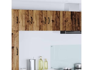 Meuble mural de cuisine | armoire de cuisine 2 pcs bois ancien shl8741