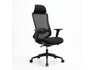 Fauteuil de bureau MEUBLETMOI avec assise réglable en hauteur