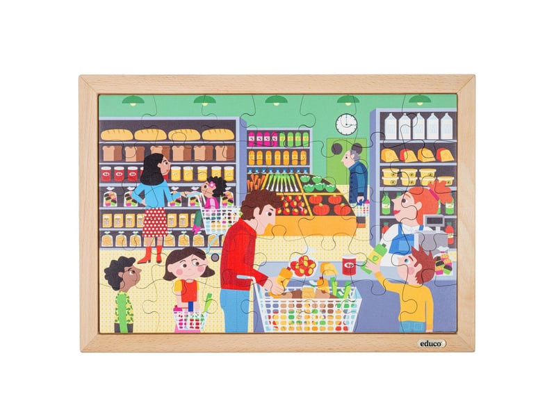  Educo sens des nombres - quantités jusquà 12  35 pièces de puzzle 8719924045593 - Conforama B