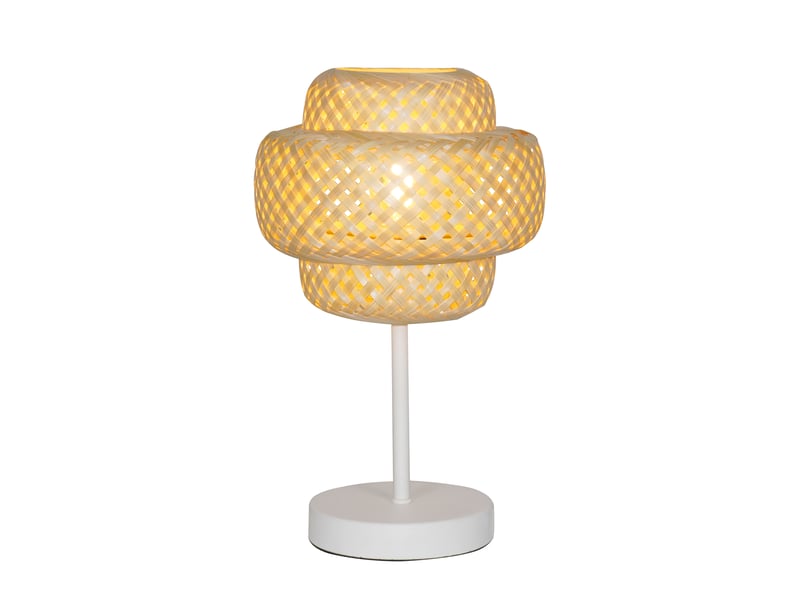 Lampe Bambou 36 cm naturel MANILLE - Conforama H