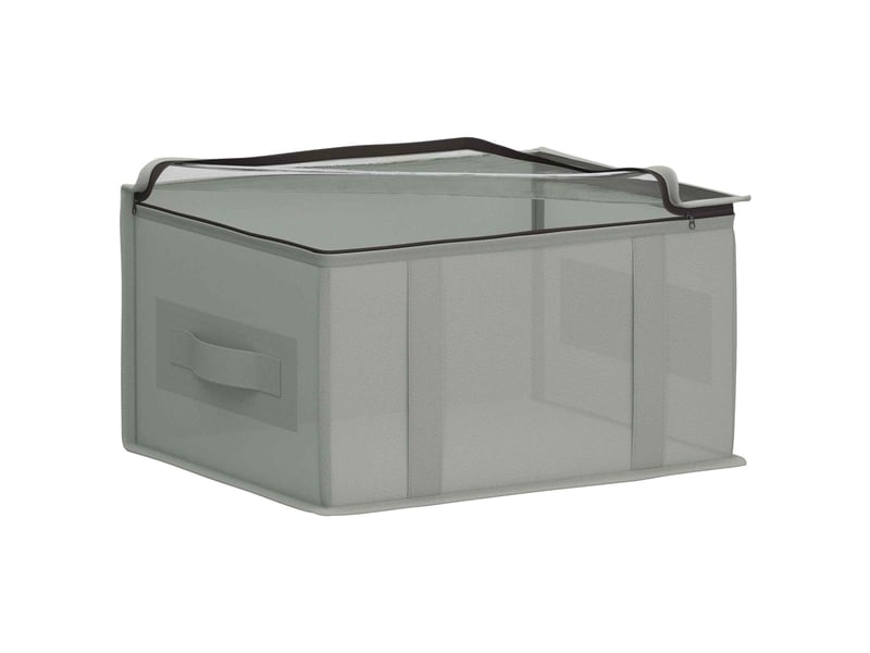Boîte de rangement avec fenêtre transparente 6 pcs tissu intissé shl96238 - Conforama D