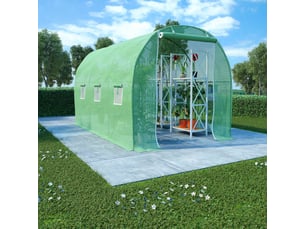 Serre de jardin 6,86 m² 3,43x2x2 m