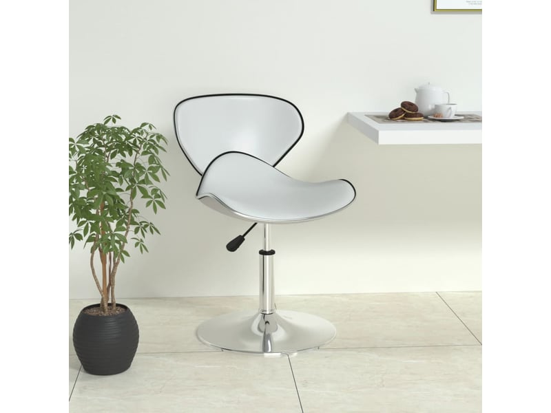  Tabouret de bar, chaise de bar blanc similicuir shl12987  - Conforama B