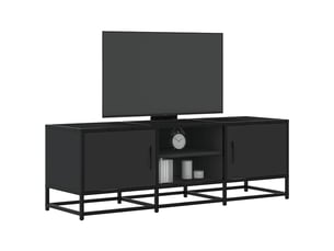 Meuble tv coloris noir 120 cm <strong></strong>  <strong></strong>