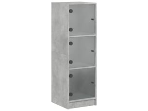 Buffet 3 porte(s) 0 tiroir(s) LES TENDANCES - 35 cm coloris gris