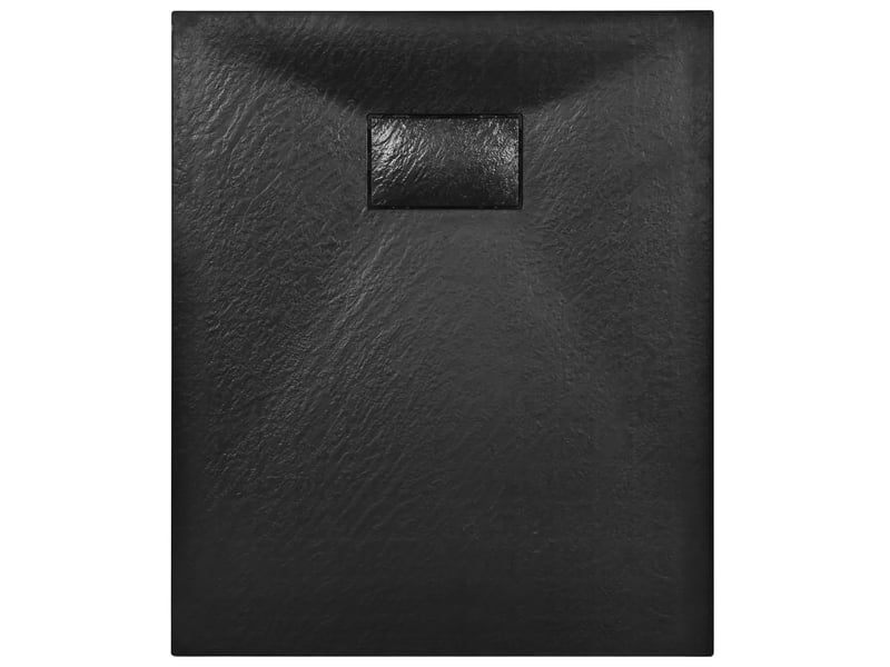  Bac de douche receveur de douche rectangulaire salle de bain maison intérieur trou de drain standard de 9 cm smc 90 x 70 cm noir 02_0003455  - Conforama D