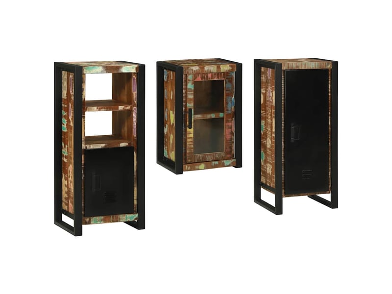  Ensemble de mobilier de salle de bain 3 pc multicolore cf64405  - Conforama A