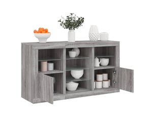 Buffet    <strong></strong> <strong></strong> - 41 cm coloris gris 
