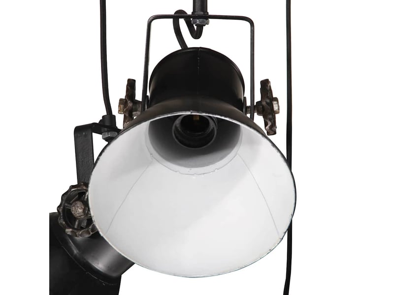  Lampe suspendue, suspension luminaire 25 w noir 30x30x100 cm e27  - Conforama D