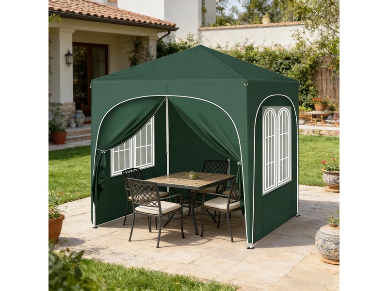  Gazebo extérieur élégant, tente événementielle, pavillon de jardin, abri terrasse  - Conforama B