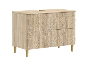 Meuble sous lavabo de salle de bain delft chêne sonoma cf64859