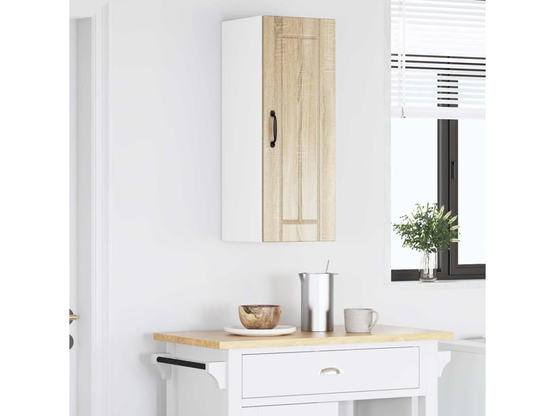  Meuble mural de cuisine, armoire de cuisine chêne sonoma 30x31x80cm shl9824  - Conforama D