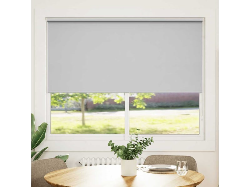  Store enrouleur occultant, store à rouleau 164,4 x 175 cm, largeur du tissu 160 cm, gris cf45445  - Conforama B