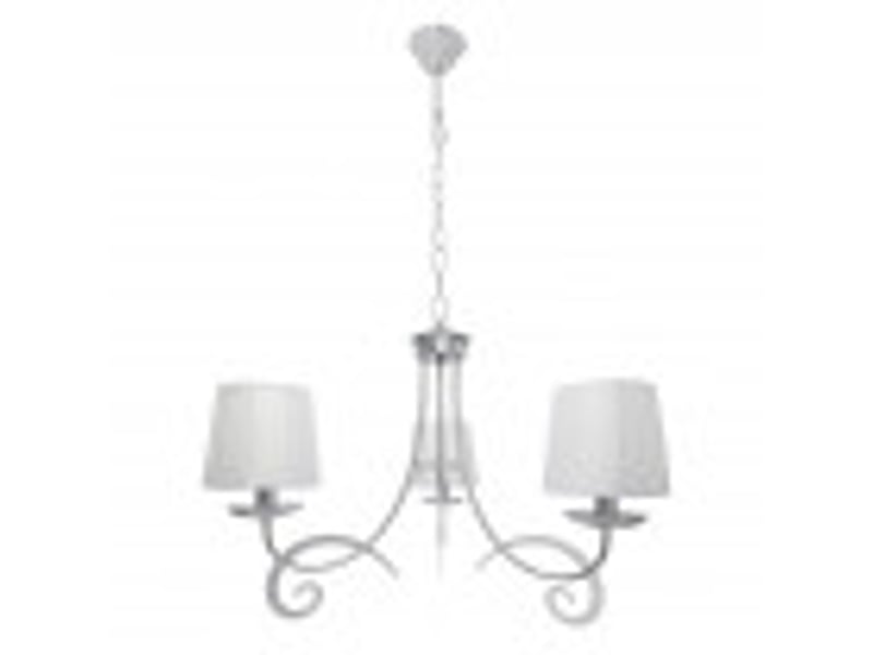  Fabrilamp luxor, lampe classique, 3xe14, chromé, 58-87 x 58 x 58 cm 155253020 - Conforama B