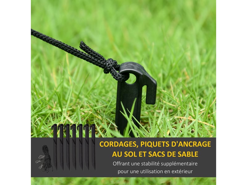  Père de noël gonflable de 180 cm avec lumières led, intérieur et extérieur, matériel fixation et souffleur  - Conforama W