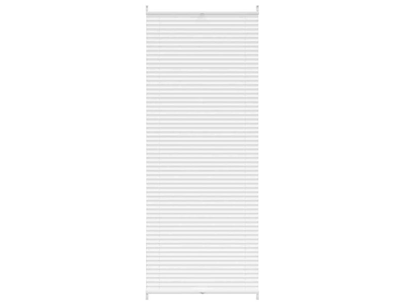 Store plissé, store de fenêtre 80x200 cm blanc cf46667 - Conforama A
