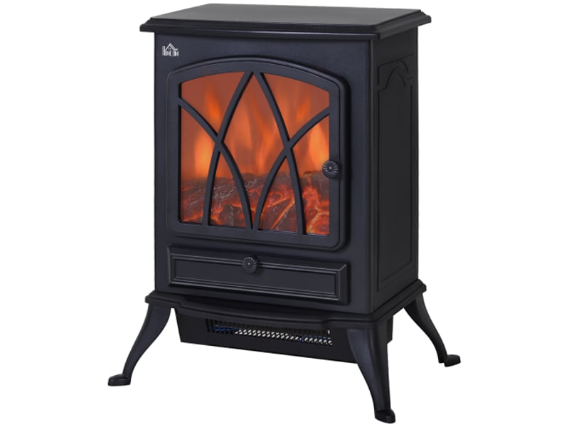  Cheminée électrique murale, poêle électrique, effet cheminée, modèle 6  - Conforama A