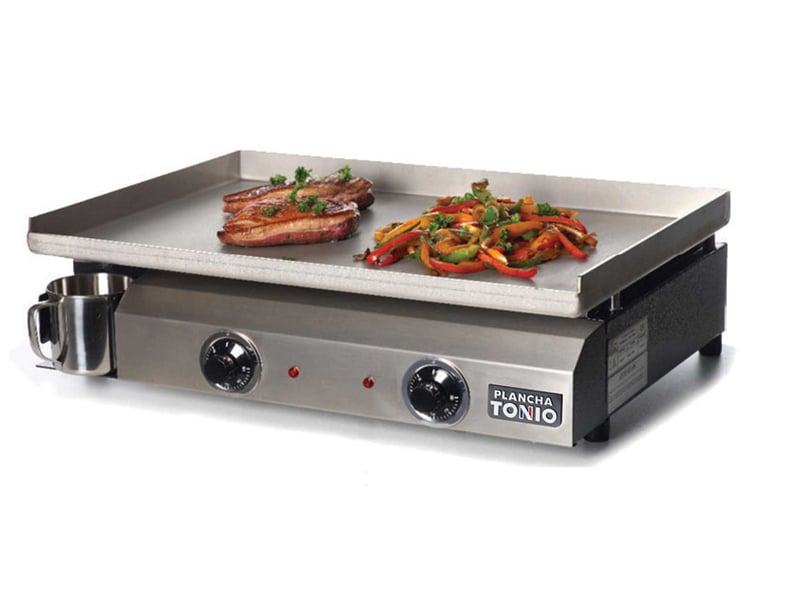  Plancha électrique electica pl5 - 2 résistances en inox pour 6 à 12 personnes  - Conforama B