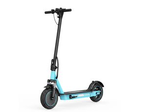 Trottinette électrique hiqis d9, pneus alvéolés 10, application intelligente, bleu