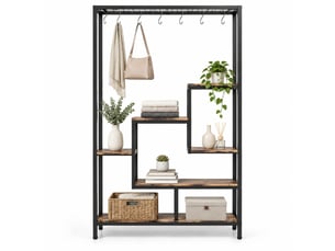 Etagère 100 cm coloris bicolore