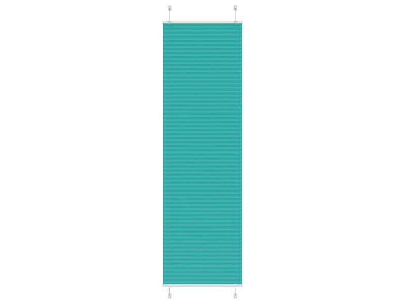 Store plissé, store de fenêtre vert pétrole 65x200 cm largeur du tissu 64,4 cm cf47096  - Conforama B