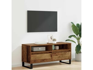 Meuble tv coloris marron 34.5 cm <strong></strong> <strong></strong>