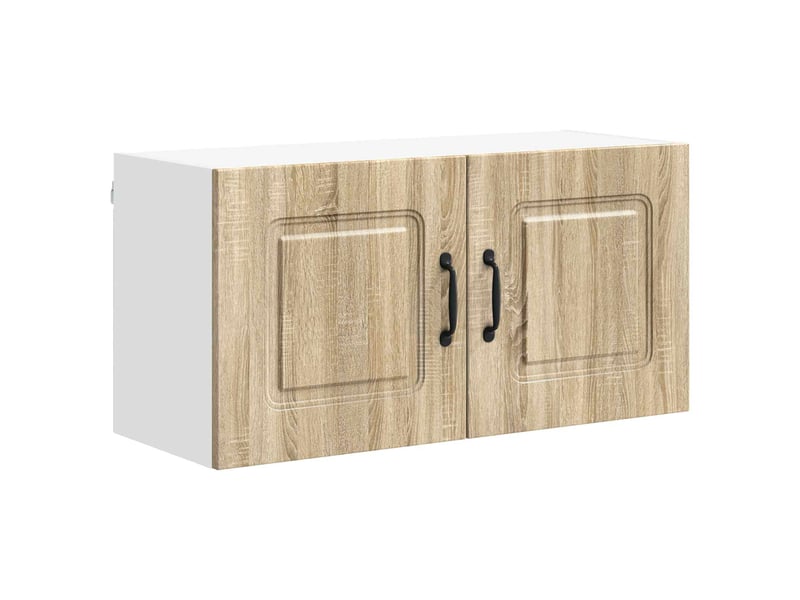  Meuble mural de cuisine | armoire de cuisine chêne sonoma 80x31x40cm shl6978  - Conforama A
