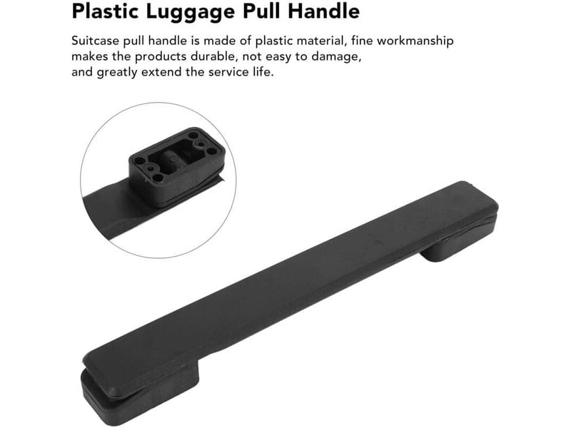  Poignée de valise, poignée en plastique de 20 cm pour tirer les bagages, poignée remplaçable pour les boîtes et les étuis  - Conforama D