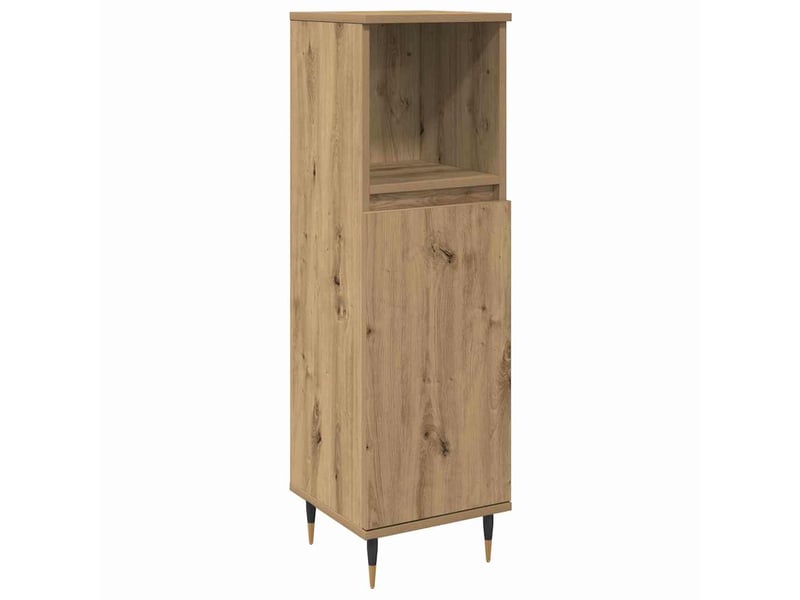  Ensemble de mobilier de salle de bain 3 pc chêne artisanal cf64289  - Conforama C