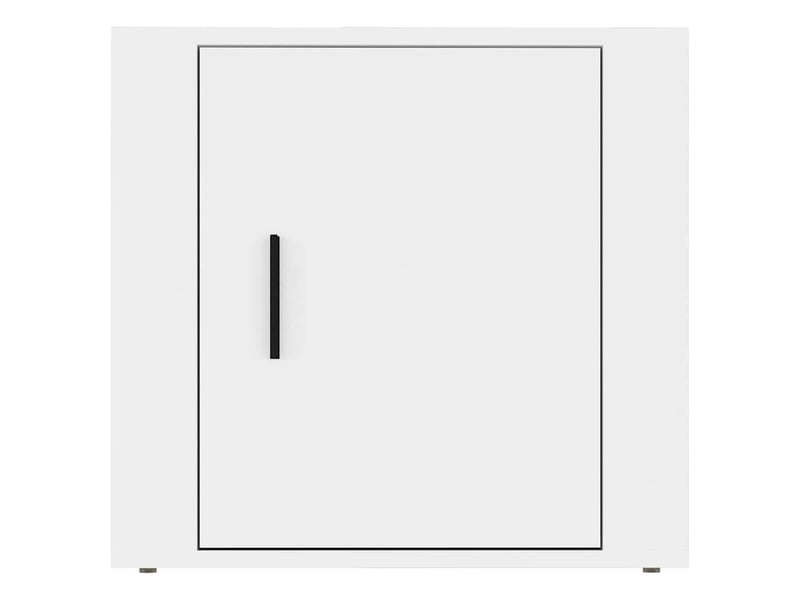  Lot de 2 tables de chevet - cabinet de chevet - table de nuit blanc 50x39x47 cm  - Conforama E