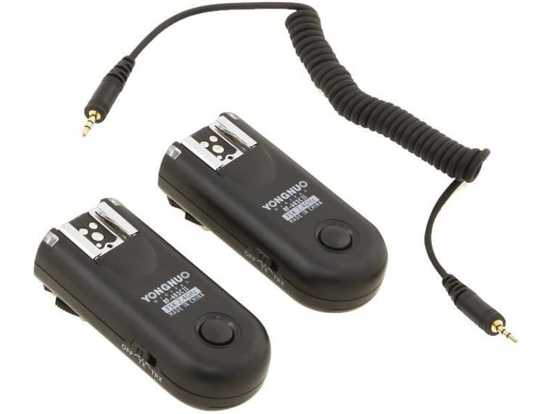  Déclencheur distant sans fil yongnuo rf-603ii c1, transcepteur de flash pour appareils photo reflex canon  - Conforama A