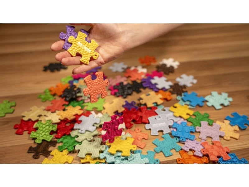  Set de nano puzzles sensoriels muffik - 200 pièces MFK-099-1 - Conforama C
