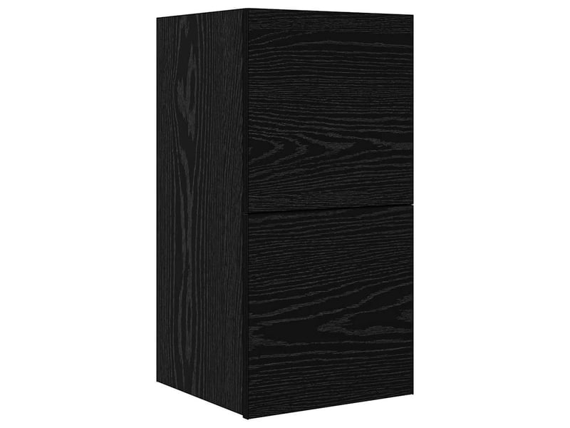  Ensemble meuble tv - banc tv - meuble de rangement 5 pcs chêne noir bois d'ingénierie  - Conforama E
