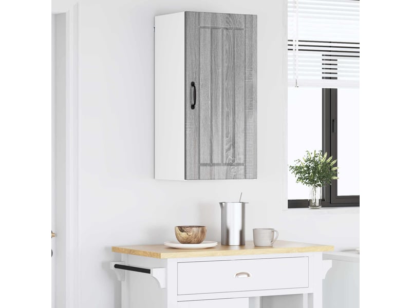 Meuble mural de cuisine, armoire de cuisine sonoma gris 40x31x80cm - Conforama D