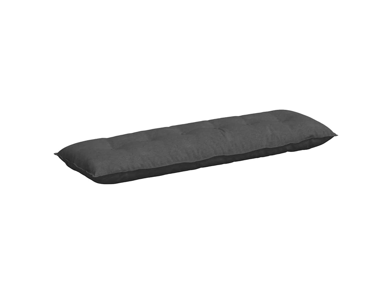  Coussin de dos, coussin de dossier gris foncé 160 x 50 cm tissu en velours côtelé cf54706  - Conforama A