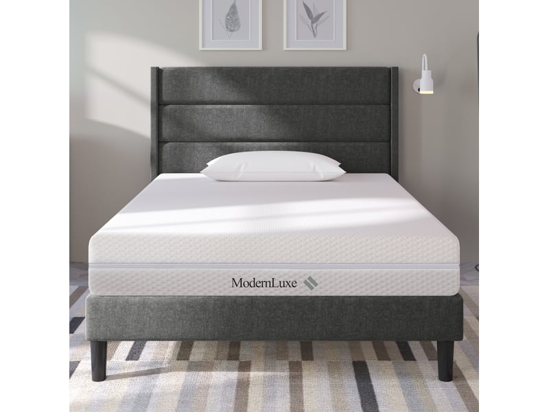Matelas en mousse 90x200 cm froide 7 zones réversible, épaisseur 20 cm, h2h3 - Conforama B