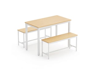 Ensemble table rectangulaire 2 chaise(s) <strong></strong> <strong></strong>