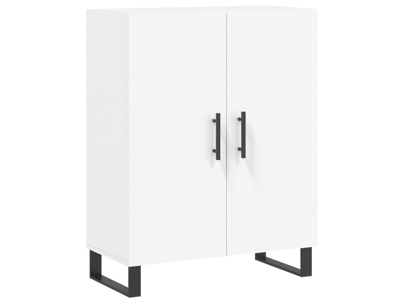  Buffet - bahut - meuble de rangement blanc 69,5x34x90 cm bois d'ingénierie  - Conforama A