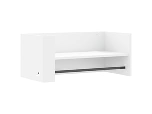Étagère murale, étagère suspendue blanc 70,5x35x30,5 cm bois d'ingénierie cf42044