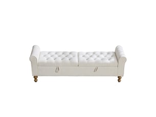 Banquette lit convertible couchage Occasionnel <strong></strong> <strong></strong> beige